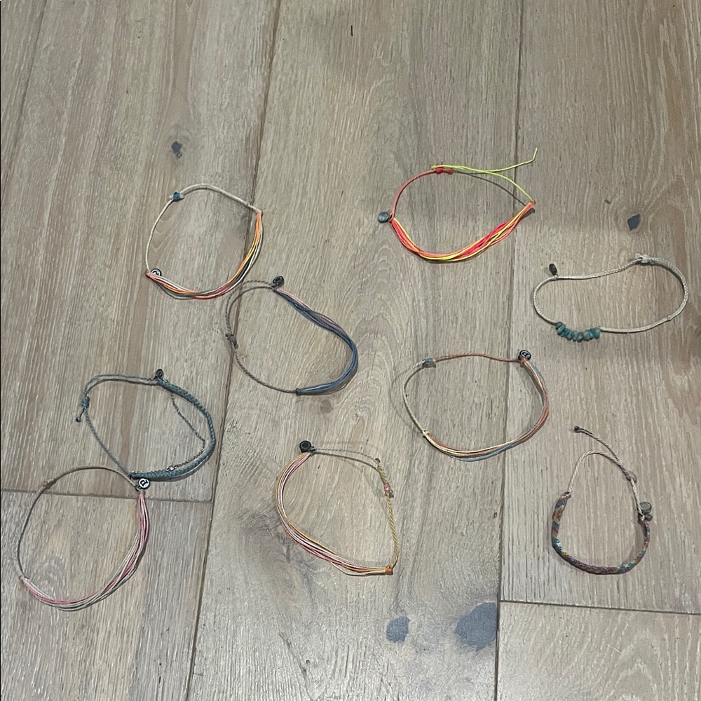 Pura Vida Multicolor String Bracelet Collection
10 bracelets
